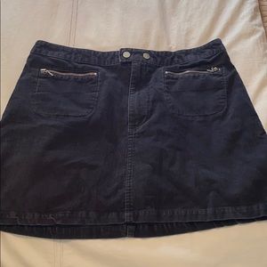 Abercrombie and Fitch navy skirt